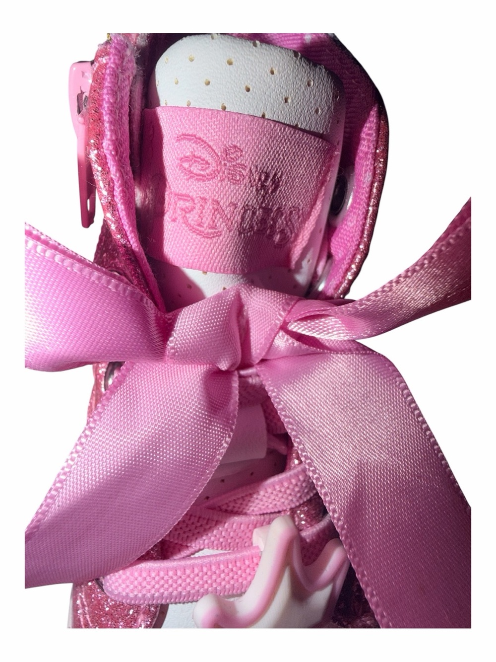 Kids 🧒🏻 Pink Lace-Up Shoe Interior